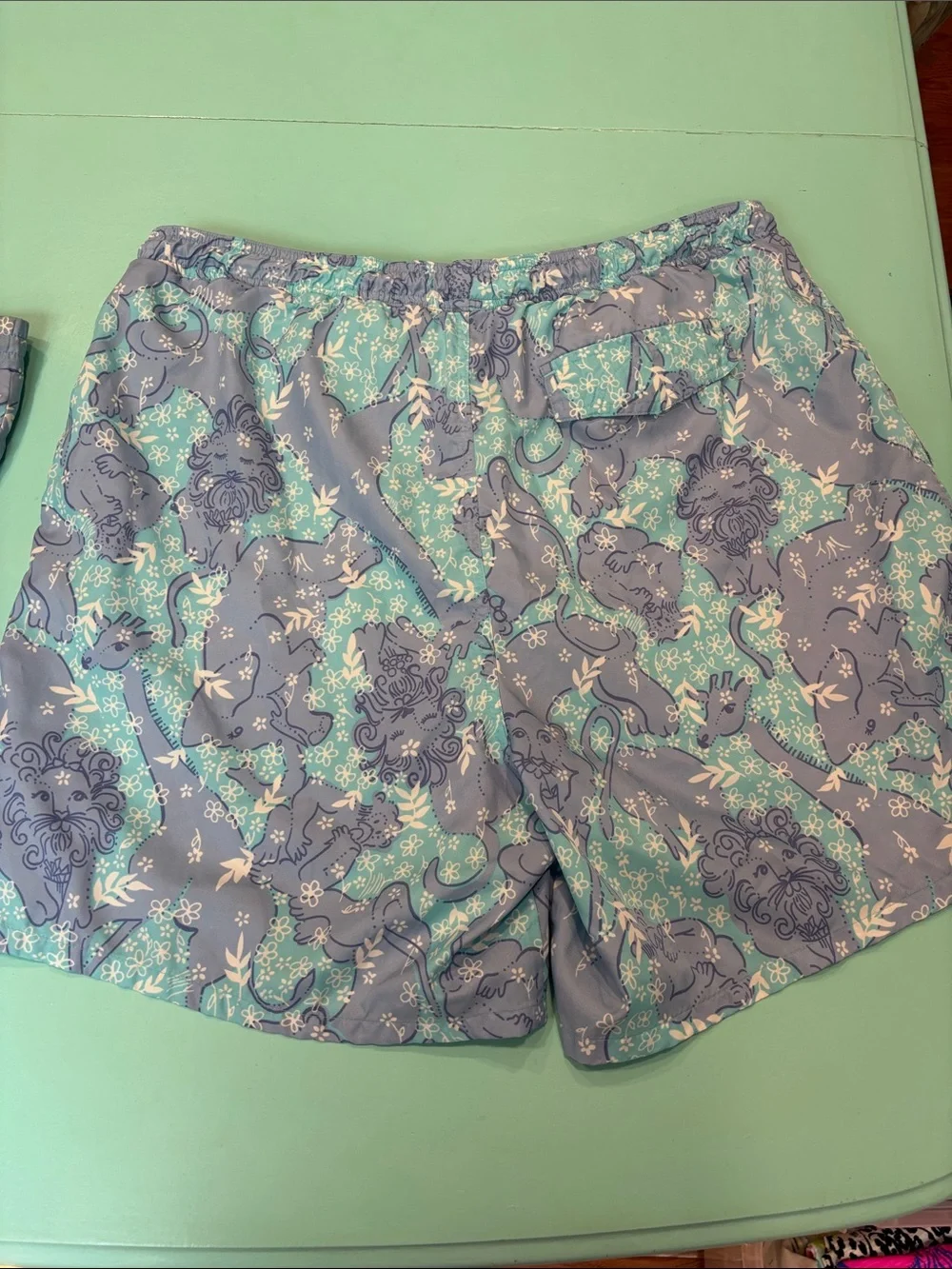 Lilly Pulitzer Print Swim Trunks